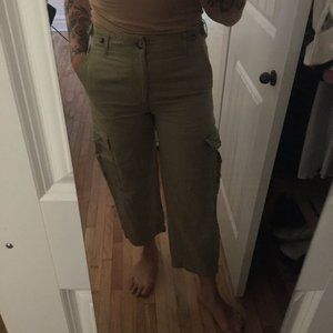 Club Monaco Cargo pants Linen and cotton